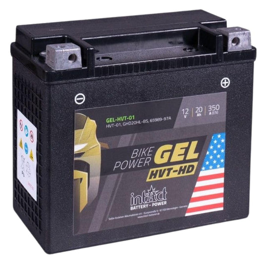 intAct Gel HVT-01 Motorradbatterie – für Harley Davidson