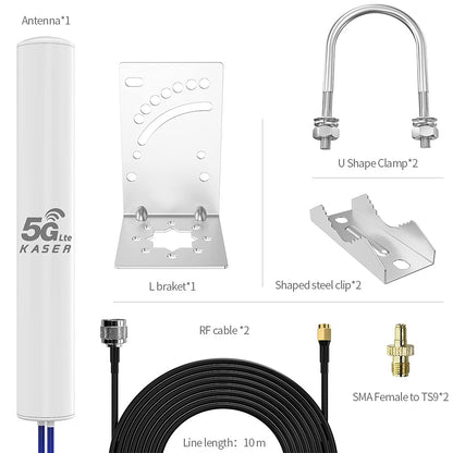 KASER 4G 5G Mimo Outdoor Antenne Omnidirektional 698-3800 MHz