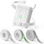 NIIMBOT D110 Mini Etikettendrucker Bluetooth mit 3 Etikettenrollen, weiss