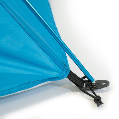 outdoorer Helios Air 850 Strandmuschel mit UV-Schutz 80, blau