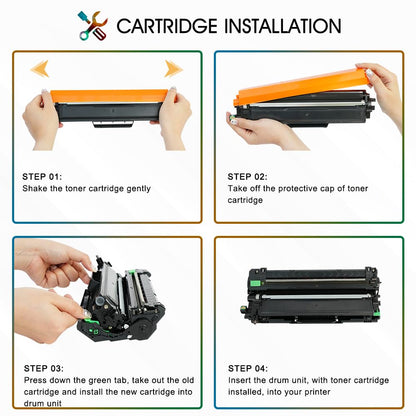 Cool Toner TN-243CMYK Toner kompatibel für Brother, 5er-Pack