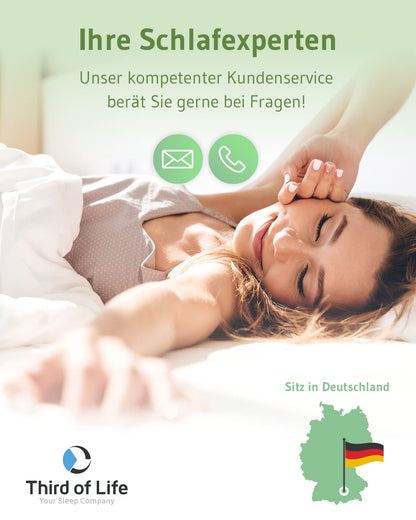 NuMOON Orthopädisches Nackenstützkissen – Seitenschläfer HWS