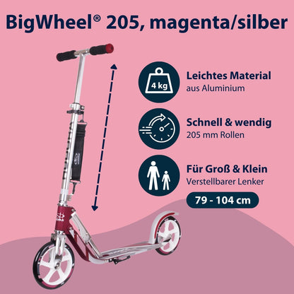 HUDORA BigWheel 205 Scooter - Cityroller