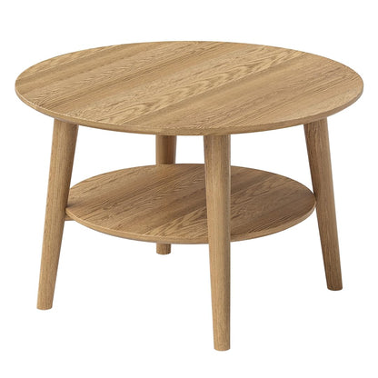 skølm Mjölnir Couchtisch rund – Eiche Massivholz naturgeölt Ø70cm