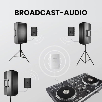 **Avantree Audiplex: Kabelloses Audio Sender Set - Multi-Empfänger**