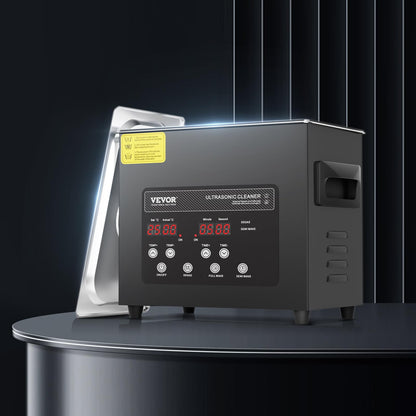 VEVOR Ultraschallreiniger KZ-F3, 3 L, 120 W, mit Heizung und Timer