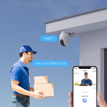 EZVIZ C8c WLAN Pan&Tilt Überwachungskamera Aussen - 8MP