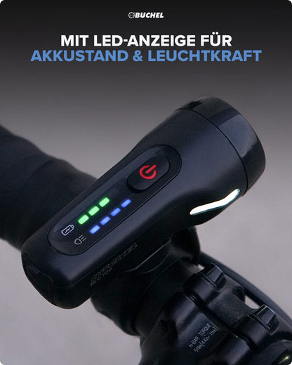 Büchel BLC 720 Fahrradlicht Set LED 70 Lux StVZO vorne und hinten