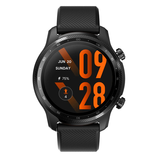 Ticwatch Pro 3 Ultra GPS Smartwatch - Schwarz