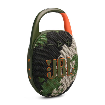 JBL Clip 5 Tragbarer Bluetooth-Lautsprecher, Camouflage, IP67