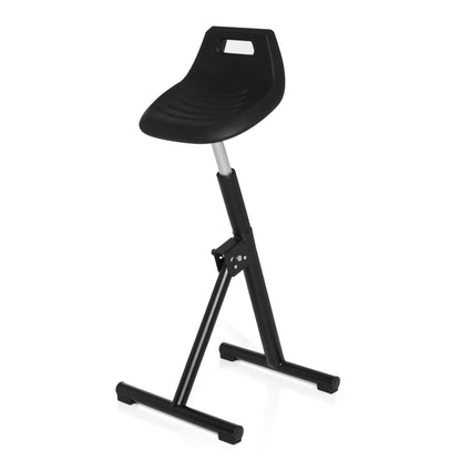 hjh OFFICE TOP Work 31 Arbeitsstuhl Stehhilfe – schwarz