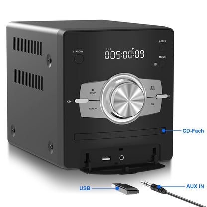 AudioPro Mini-Komponente CD-System 30W - Bluetooth, USB, UKW