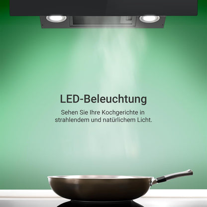 KKT KOLBE Dunstabzugshaube TRIO6025S Wandhaube 60 cm schwarz