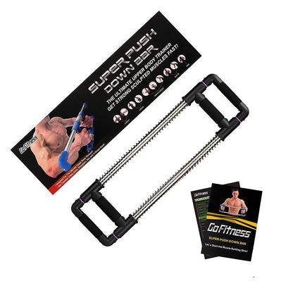 GoFitness Push Down Bar – Brusttrainer Krafttraining für Zuhause