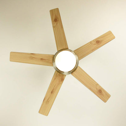 Fresco Deckenventilator 112 cm mit Licht – Nickel gebürstet