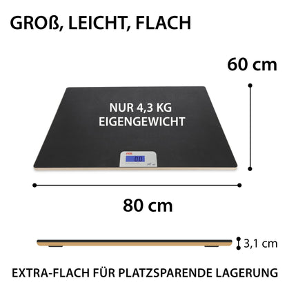 ADE Digitale Tierwaage – Grosse XL Hundewaage bis 100 kg