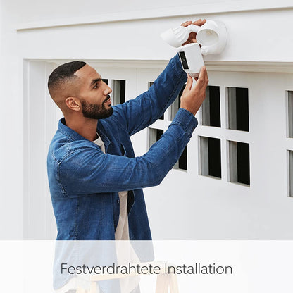 Ring Flutlichtkamera Plus Kabel – WLAN Aussenkamera