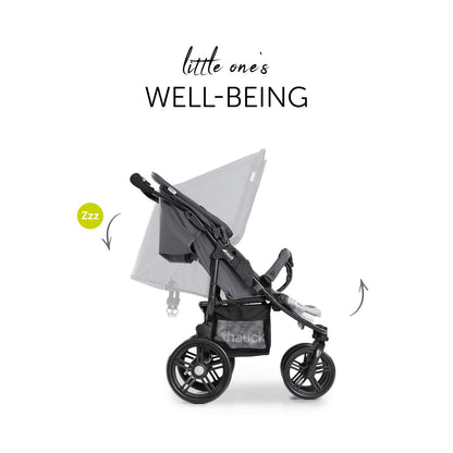 Hauck Roadster Duo SLX Zwillingswagen - Grau/Silber
