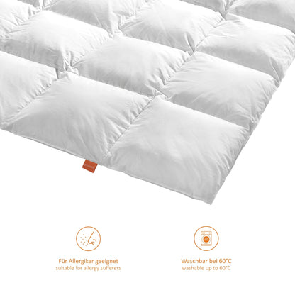 sleepling leichte Sommer Daunendecke – 90% Daunen 135x200 cm