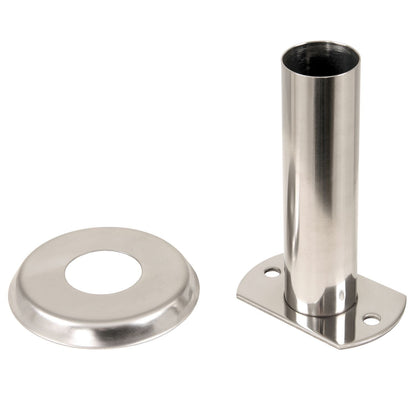 Zelsius V2A Edelstahl Poolleiter 3 Stufen – Silber, rutschsicher