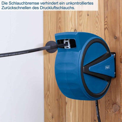 Scheppach AHR15 Druckluft-Schlauchtrommel - Automatik 15m