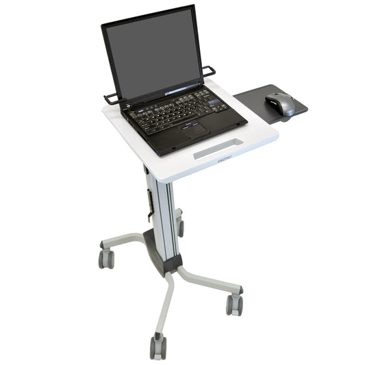 Ergotron Neo-Flex 24-205-214 Laptop-Wagen, silber/schwarz. Bietet einen mobilen Arbeitsplatz für Laptops.