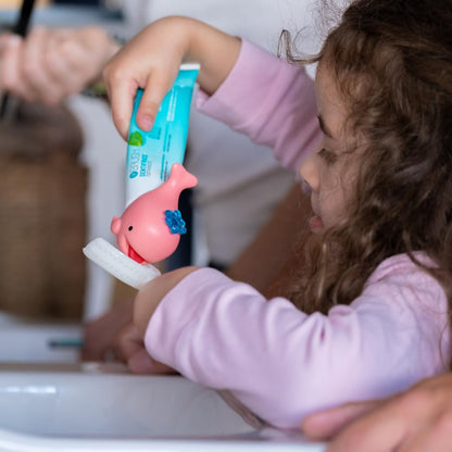Y-Brush Kids NylonStart Set Elektrische Zahnbürste - Blau S