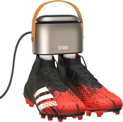 SOTHING Schuhtrockner elektrisch, Skischuhtrockner mit Ozon & Timer – mit ausziehbaren Schläuchen und LED-Touch-Panel