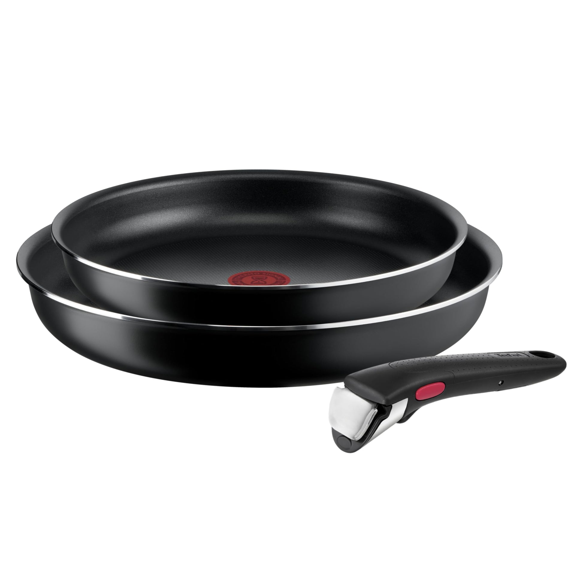 Tefal Ingenio Easy On Pfannenset 3-tlg., 24/28 cm, abnehmbarer Griff