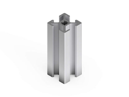 Ulber24 Aluprofil 20x20 Nut6 Typ B – 6x2m System Steckprofil