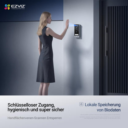 EZVIZ HP7 Pro 4K Türsprechanlage mit 8" Touchscreen - 2-Draht Bus