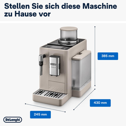De’Longhi Rivelia Kaffeevollautomat mit Milchsystem - Beige
