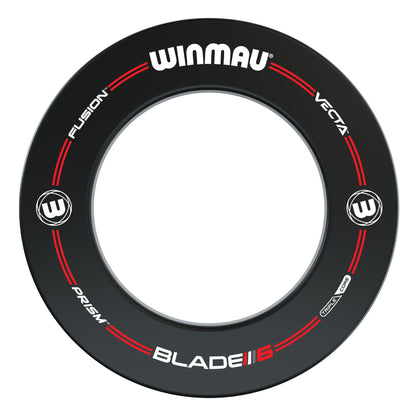 WINMAU Plasma Dartboard-Licht mit Pro-Line Umrandung, schwarz