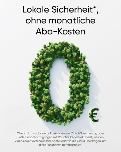 eufy Flutlichtkamera E30 Aussen-Sicherheitskamera - 360° 2K