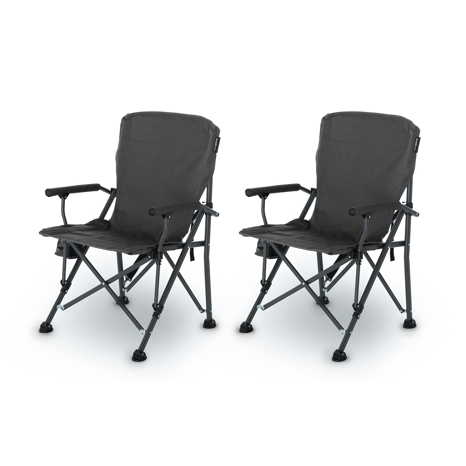 qeedo Johnny XL Campingstuhl 2er-Set klappbar bis 150 kg