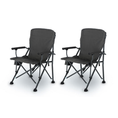 qeedo Johnny XL Campingstuhl 2er-Set klappbar bis 150 kg