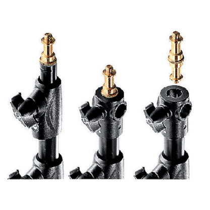 Manfrotto 1004BAC luftgepolsterter Lichtständer – Schwarz, 3er Set