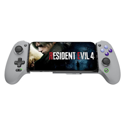 GameSir G8 Galileo Mobile Controller Typ C Android & iPhone 15. Schwarzer Gamecontroller zum Spielen von Mobile-Games am Smartphone.