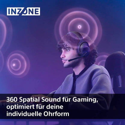 Sony INZONE H5 Kabelloses Gaming Headset für PC/PS5 - Schwarz