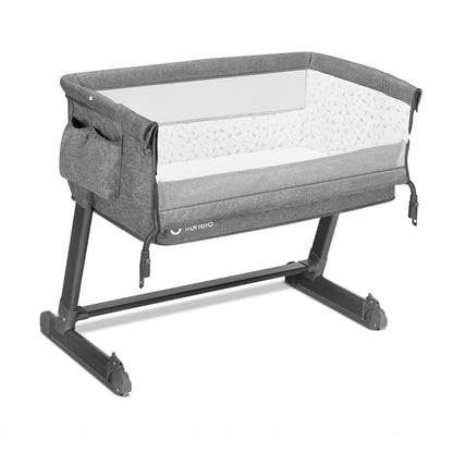 Lionelo Theo 2in1 Babybett Beistellbett Reisebett - Grau