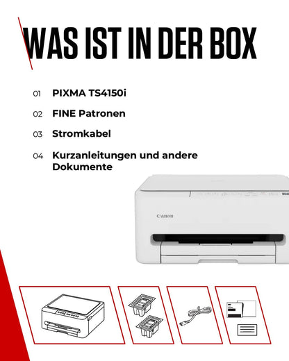 Canon PIXMA TS4150i WLAN-Multifunktionsdrucker mit Duplexdruck
