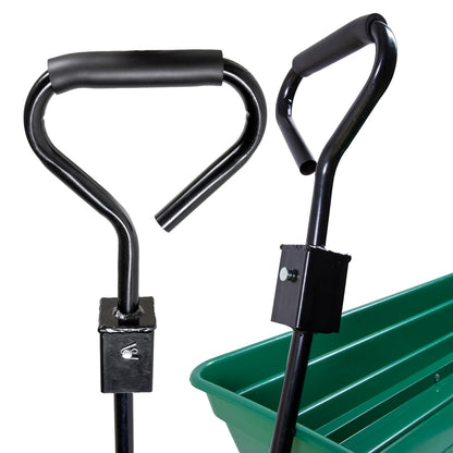 TALK-POINT Gartenwagen mit Kippfunktion 75 Liter bis 300 kg belastbar