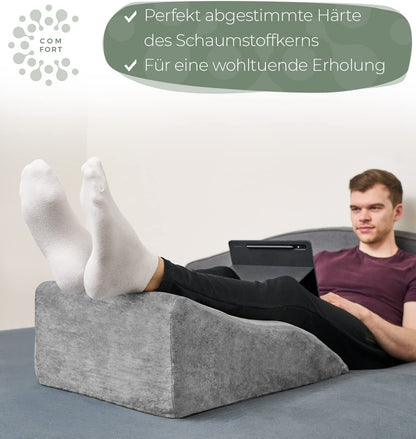 VitaMed Ergonomisches Venenkissen - Beinhochlagerung Keilkissen