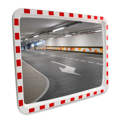 LABT Verkehrsspiegel rechteckig 40x60cm – Sicherheitsspiegel