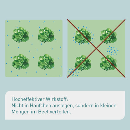 Plantura Bio-Schneckenkorn – Regenfest & Haustierfreundlich 2100g