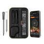 Inkbird INT-12-BW Grillthermometer kabellos mit zwei Sonden und LCD-Basis, IP67 wasserdicht