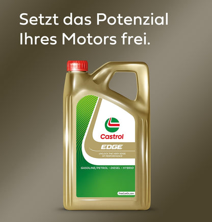 Castrol EDGE 0W-30 LL Longlife synthetisches Motoröl - 5L