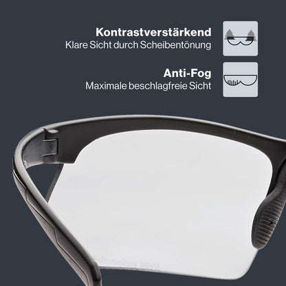 Uvex sportstyle 802 V Sportbrille – selbsttönend, black matt