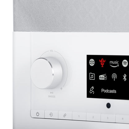 Teufel Radio 3SIXTY Digitalradio Bluetooth Lautsprecher - weiss