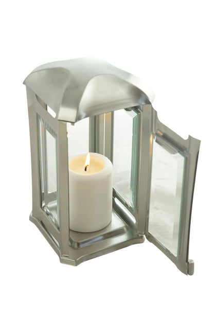 designgrab Grablampe Venezia - Edelstahl mit Granitsockel Nero Impala